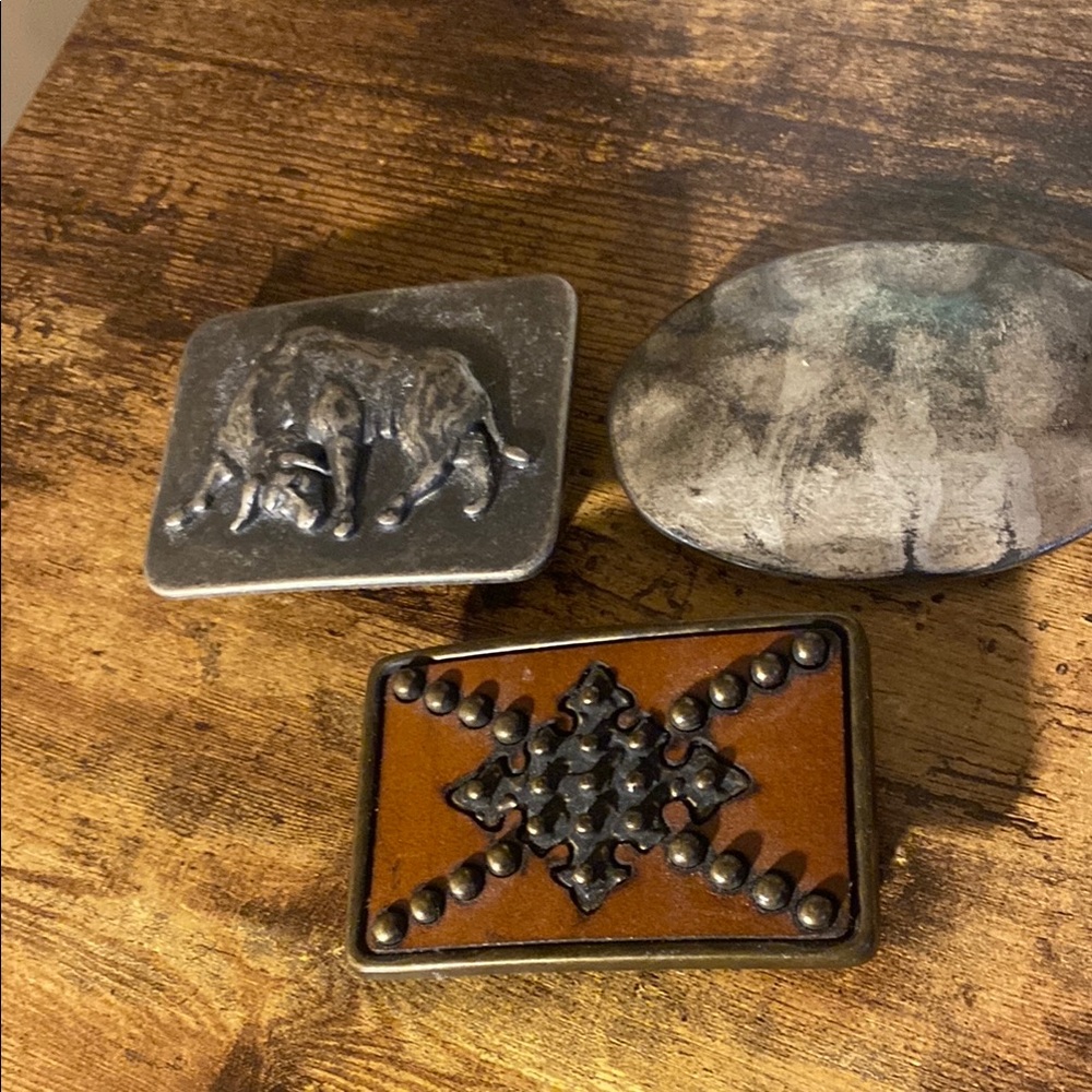 Vintage Western Belt Buckles